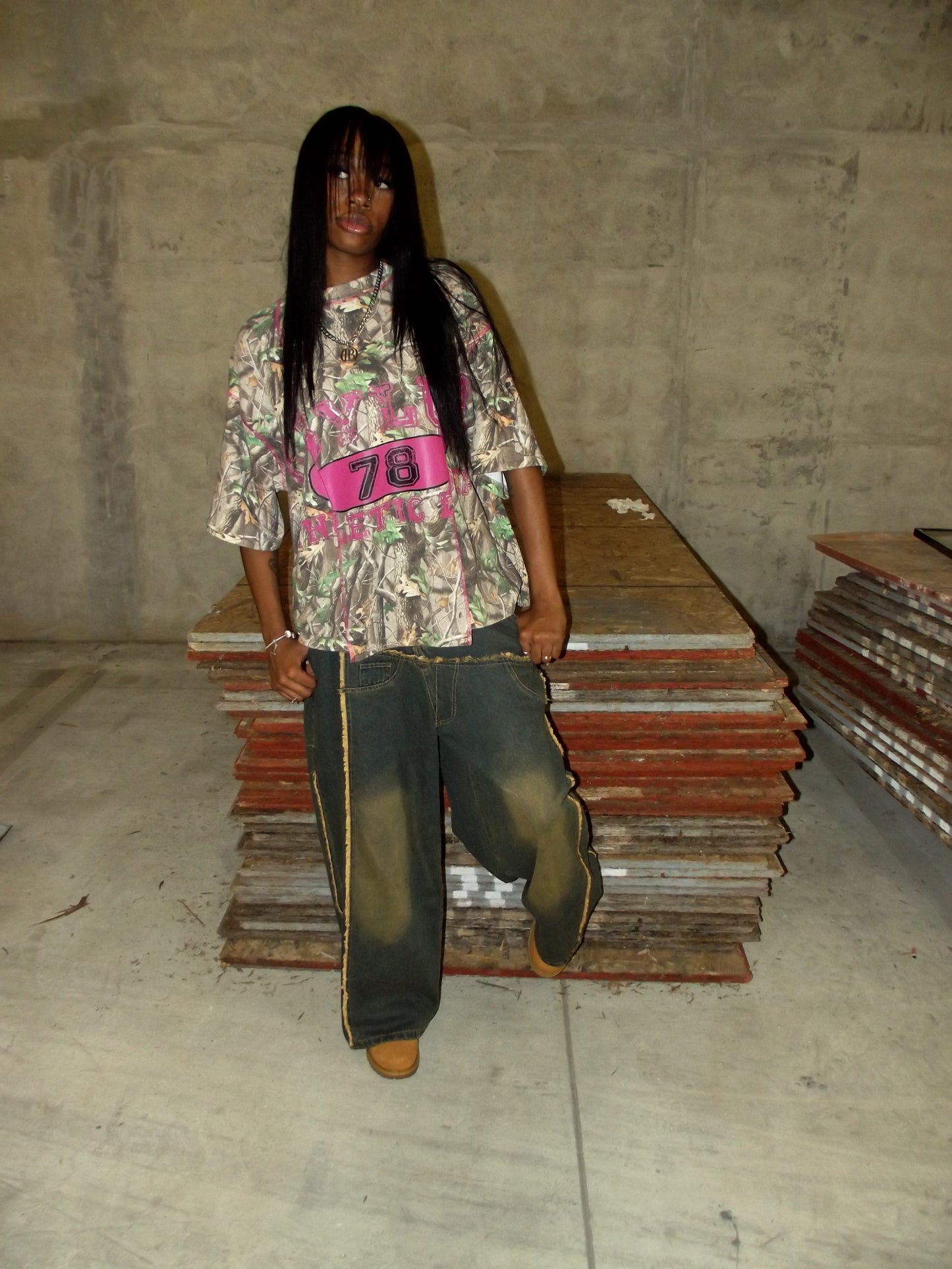 Camo Athletic Dept. Tee