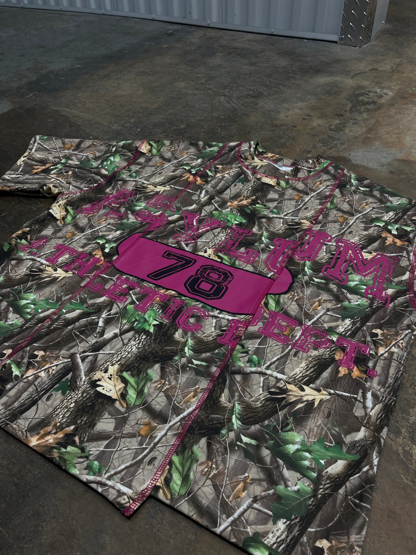 Camo Athletic Dept. Tee