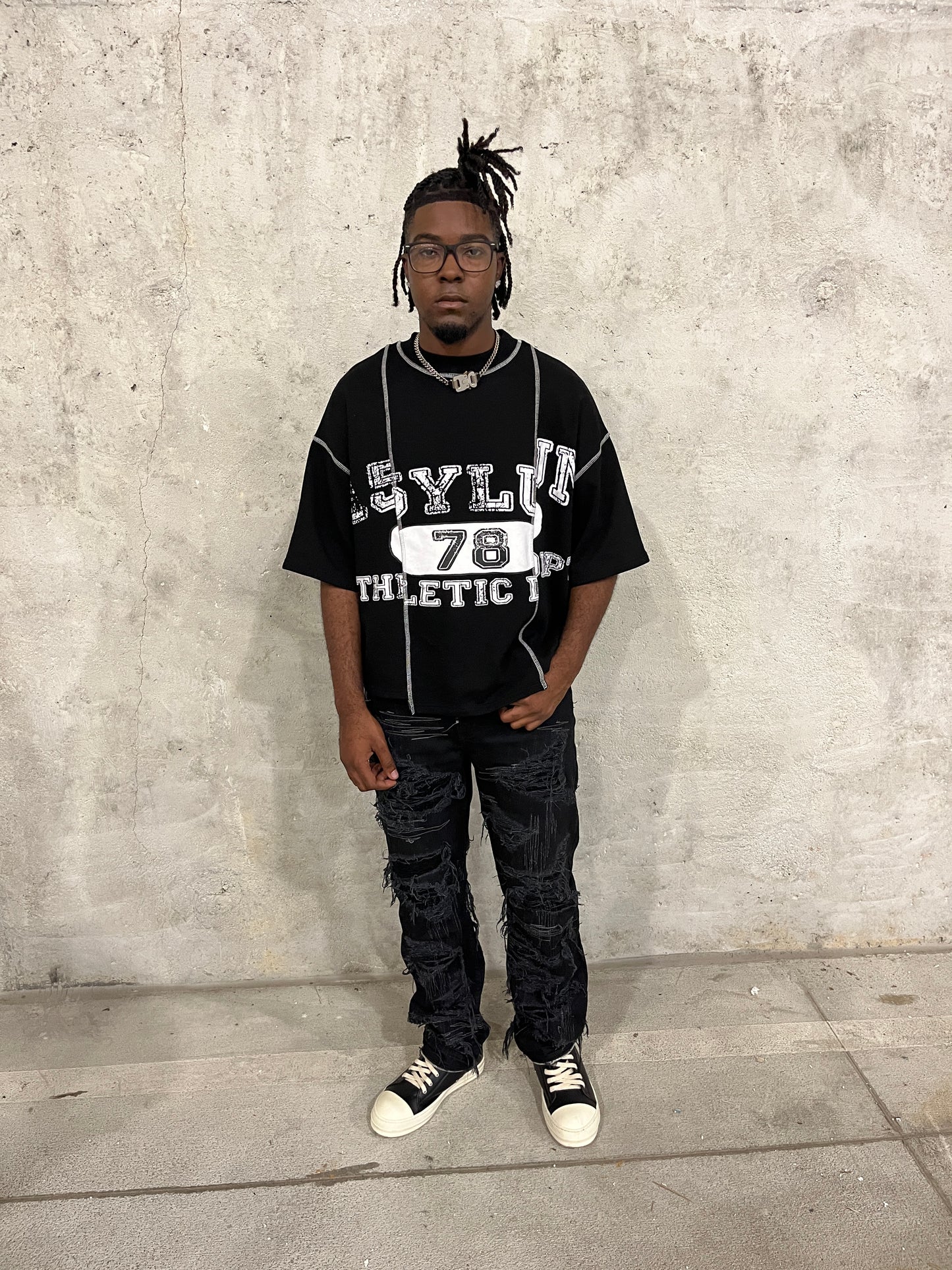 Black Athletic Dept. Tee