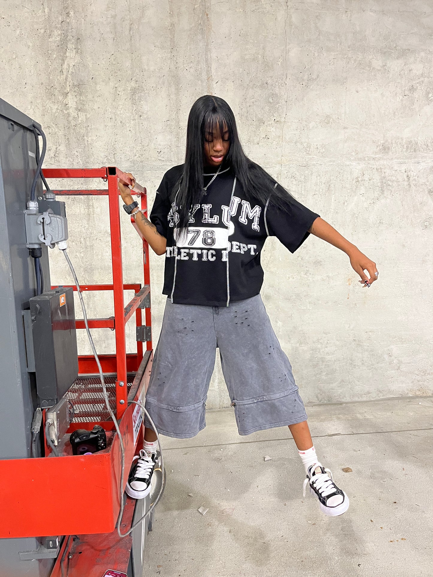 Black Athletic Dept. Tee