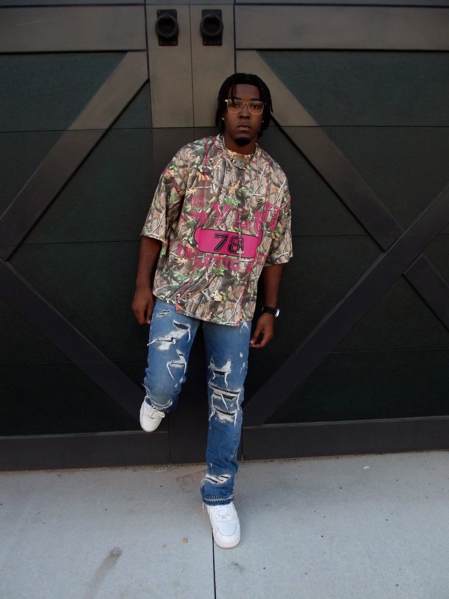 Camo Athletic Dept. Tee