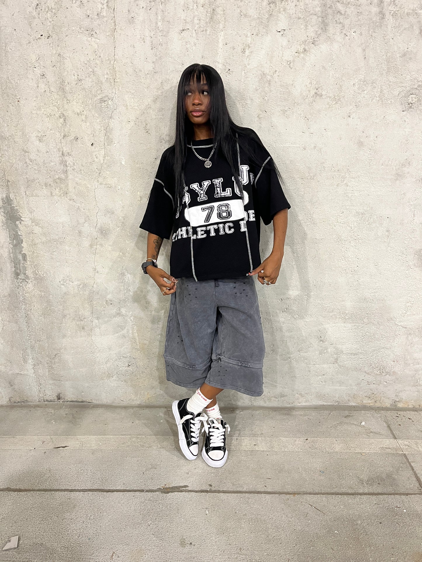 Black Athletic Dept. Tee